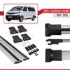 acpar Compatible with Opel/Vauxhall Vivaro 2019-2025 Cross Bar Fly Model Car Roof Rack Cross Bar Grey view 4