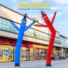 JINHZIXIU 17.7in Inflatable Fly Guy Air Blower Fan Dancer Wind Tube Man Puppet for 9.84ft Single Leg Inflatable Tube Man Air Model and Dancing Star 110V 370W view 2