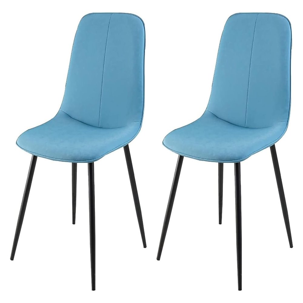 BytheM Chair Dining Kitchen Chairs,Comfortable Pu Upholstered Back Chair,Office Chair,Side Chairs for Living (Color : C)