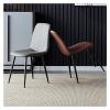 BytheM Chair Dining Kitchen Chairs,Comfortable Pu Upholstered Back Chair,Office Chair,Side Chairs for Living (Color : C) view 2