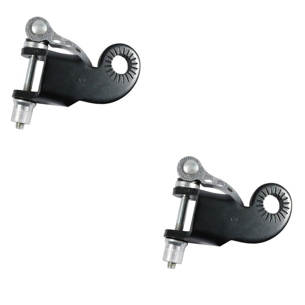 VANZACK 2 Pcs Bike Trailer Hitch Connector Trailer Hitch Adapter Sturdy Metal Construction No Tools Needed