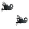 VANZACK 2 Pcs Bike Trailer Hitch Connector Trailer Hitch Adapter Sturdy Metal Construction No Tools Needed view 1