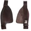 EQUIGEAR Horse Western Adult Tooled Leather Replacement Saddle Fender Pair Set for Roping Trail Barrel Pleasure Saddles with Belvin Buckles AS30 view 1