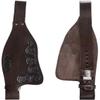 EQUIGEAR Horse Western Adult Tooled Leather Replacement Saddle Fender Pair Set for Roping Trail Barrel Pleasure Saddles with Belvin Buckles AS24 view 1