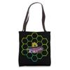 James WEBB Space Telescope Mirrors Honeycomb Pattern JWST Tote Bag view 1