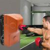 Wall Mount Boxing Machine Height Adjustable Boxing Bag Boxing Training Wall Target for Training Uppercuts, Hooks, Knees, Elbows Brown,15.75 * 11.81 * 27.58 Inch view 4