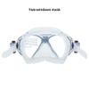 SAEKODIVE Jadeye Diving Mask - Anti-Fog Tempered Glass, Anti-Leak Silicone Skirt - Scuba Diving and Snorkeling Gear for Adults (Black/Silver) view 4
