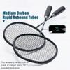 4U 85g Wave Break Wind 100% Full Carbon Fiber Strung Offensive and Defense Badminton Racket with Bag String (2pcs Red and Bag) view 3