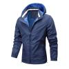 Mens Rain Jacket with Hood -Waterproof Rain Coat, Lightweight Storm Jacket Mountain Snow Mountain Hiking Windbreaker view 1