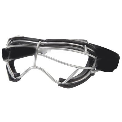SUNGOOYUE Lacrosse Goggles, Anti Slip Texture Hockey Goggle with Silicone Frame for Lacrosse Training