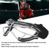 SUNGOOYUE Lacrosse Goggles, Anti Slip Texture Hockey Goggle with Silicone Frame for Lacrosse Training view 3