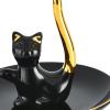 B Baosity Cat Ring Holder Ring Dish Decorative Animals Trinket Tray Jewelry Storage Tray for Necklace Earrings Anniversary Christmas view 3