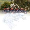 VBESTLIFE Nylon Head, Mesh Strung Wear Proof Nylon Stick Heads for Training Competition (Men) view 4