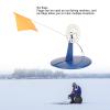 SUNGOOYUE Ice Fishing Flag, 6PCS Portable Outdoor Sign Tip Up Angler Ice Fishing Supply with Storage Bag for Winter (Without Hook) view 2