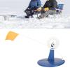 SUNGOOYUE Ice Fishing Flag, 6PCS Portable Outdoor Sign Tip Up Angler Ice Fishing Supply with Storage Bag for Winter (Without Hook) view 4