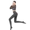 KAYNO Women's High Waist Leggings, Wool Thickened Tummy Control Pants, Stretch Running Yoga Pants view 2