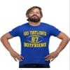 4X-Large Royal Mens Go Taylor's Boyfriend Funny Football T-Shirt view 1