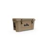 Grizzly 45 Cooler | 45 qt Ice Chest Durable Rotomolded Insulated | Made in The USA | Warranty for Life | for Beach Boat Camping Fishing Hunting | G45 | Tan view 2