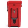 Grizzly 45 Cooler | 45 qt Ice Chest Durable Rotomolded Insulated | Made in The USA | Warranty for Life | for Beach Boat Camping Fishing Hunting | G45 | Red view 4