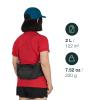 Osprey Duro Dyna Hydration Waist Pack with Hydraulics Soft Flasks for Running, Phantom Grey/Toffee Orange view 2
