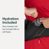 Osprey Duro Dyna Hydration Waist Pack with Hydraulics Soft Flasks for Running, Phantom Grey/Toffee Orange view 4