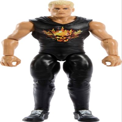 Mattel WWE Action Figure, 6-inch Collectible Cody Rhodes with 10 Articulation Points & Life-Like Look