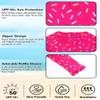 Alakuoti Long Sleeve One Piece Ruffle Swimsuit for Toddler Girls Baby Girl Rashguard Shirt with UPF 50+ Sun Protection Rosered view 3