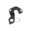 Create idea Bike Rear Derailleur Hanger KP158 Black Bicycle Tail Derailleur Hook Bicycle Double Layer Tail Derailleur Hook Rear Tail Hook Compatible with Cannondale view 4
