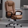 Ergonomic Office Chair Business Office Chair Home Computer Chair High Back Learning Swivel Chair Ergonomic Staff Chair Desk Chair (Color : Brown) view 2
