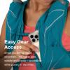 Osprey Dyna LT Women's Running Hydration Vest with Hydraulics Soft Flasks, Cascade Blue/Silver Lining, Large view 4
