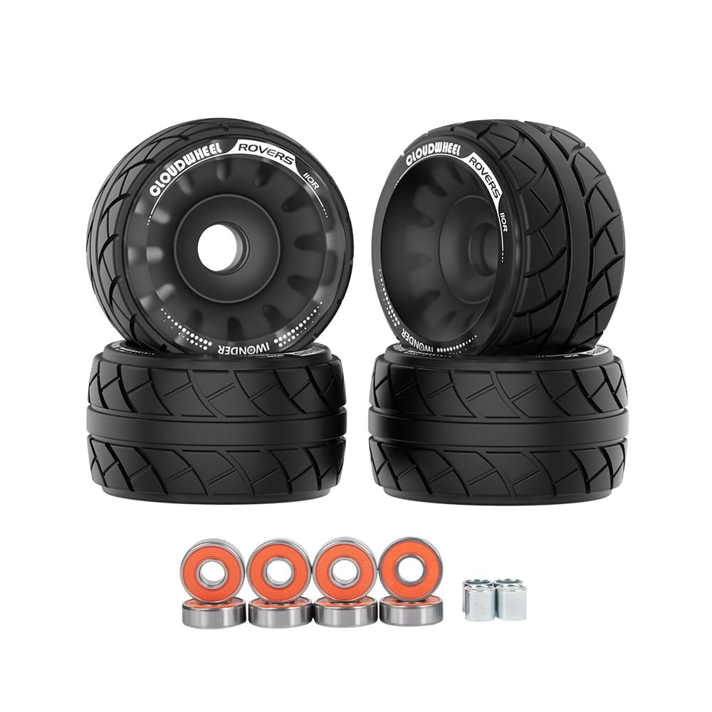 CLOUDWHEEL ROVERS 110R Urban All Terrain Off Road Electric Skateboard Wheels for Wowgo 3X / Knight Belt
