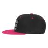 Hoteiles Quietas Perras Tengos Novia Flat Bill Hats Snapback Hat Brim Baseball Cap for Men Adjustable,White view 3