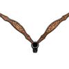 BAR H EQUINE Genuine Western American Leather Horse Breast Collar