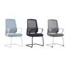 Ergonomic Office Chair Simple and Modern Office Swivel Chair for Staff Office Chair Lumbar Computer Chair Fashion with Colorful Mesh Chair Desk Chair (Color : Bigblue Mug) view 4