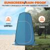 KingCamp Pop Up Shower Tent, Waterproof & Easy Setup Changing Room Portable Toilet Tent with Carry Bag for Beach, Camping & Hiking view 3