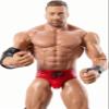 Mattel WWE Top Picks Action Figure, 6-inch Collectible LA Knight with 14 Articulation Points & Life-Like Look view 3