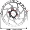 140mm 160mm 180mm Bike Center Lock Disc Brake Rotor Centerlock Rotor Stainless Steel Fit For Road Bike Mountain Bike (Size : 160mm) view 3