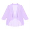 Lorilida Women's Chiffon Pants Suits 3 Pieces Mother of The Bride Cocktail Party Evening Outfit Cardigan Lavender XX-Large view 3