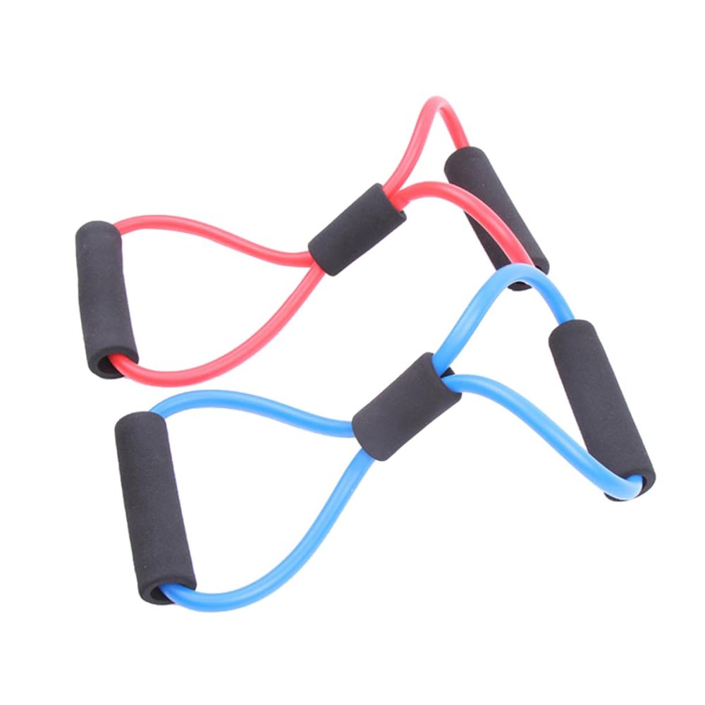 BESPORTBLE 2 Pcs Glute Bands Tricep Ropes Elastic Bands for Exercise Gym Rope Pull Down Chest Developer Random Color