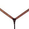 BAR H EQUINE Genuine Western American Leather Horse Breast Collar view 1