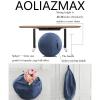 Balance Ball Cover Exercise Ball Cover Sitting Ball Cover Yoga Ball Accessories Sitting Ball Chair Protection for Fitness Yoga Ball Gym Training Foldable Lightweight(no Ball) ( Color : Navy blue , Siz view 4