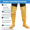 Hip Waders 60cm High PVC Fishing Boots, Wading Over The Knee and Buttocks, Suitable for Feet view 2