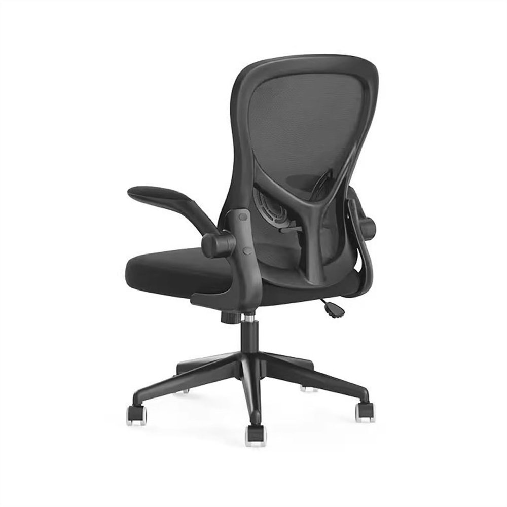 Ergonomic Office Chair Simple Home Computer Chair Study Office Chair Comfortable Backrest Ergonomic Chair Lift Desk Armchair Desk Chair (Color : Black)