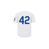 Youth Black Legend Baseball Jersey #42 Vintage Embroidered Retro Hip Hop Jersey Stitched (US, Alpha, X-Small, Regular, White) view 3