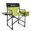 VILLEY Heavy Duty Directors Chair, Folding Camping Chairs, with Cooler Bag Portable Foldable Chair, for Camp Tailgating Lawn Picnic Fishing Beach, Supports 400 LBS, Green view 1