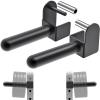 Kipika Weight Plate Holder for 3x3 Power Rack - Heavy Duty Steel Storage Rack for Olympic 2" Weight Plates - Fits 3x3 Power Rack with 1" or 5/8" Hole - Holds up to 300 lbs. per Rack - Set of 2 view 1