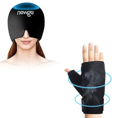 NEWGO Bundle of Formfitting Cap and ice Glove