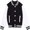 Icibgds Kids Baseball Jacket Letter Print Boys Girls Varsity Coat Casual Lightweight School Uniform With Button view 2