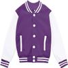 Icibgds Kids Baseball Jacket Letter Print Boys Girls Varsity Coat Casual Lightweight School Uniform With Button view 2