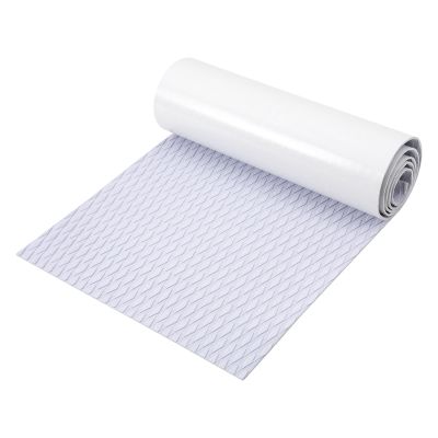 Marine Boat EVA Foam Teak Decking Sheet Boat Flooring EVA Foam Decking Sheet Faux Teak Marine Mat for Boat Decking Surfboards Yachts Grey Slanted Crossed Stripes 90.55x21.65x0.2in